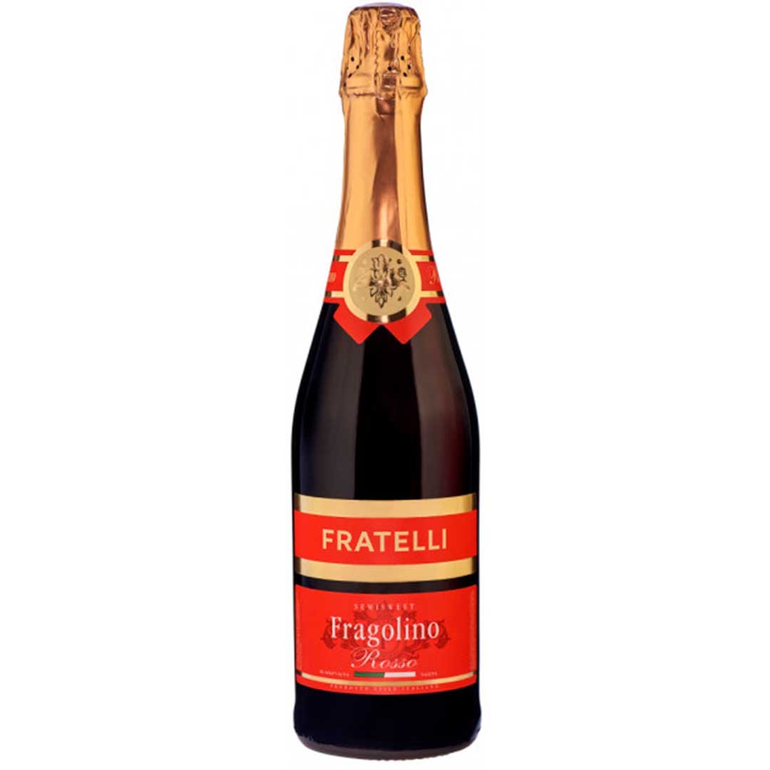 Ігристе вино Fratelli Fragolino Rosso Фрателлі Фраголіно Россо червоне напівсолодке 0,75 л 6-6, 9% Фраголіно на RUMKA. Тел: 067 173 0358. Доставка, гарантія, кращі ціни!, фото1