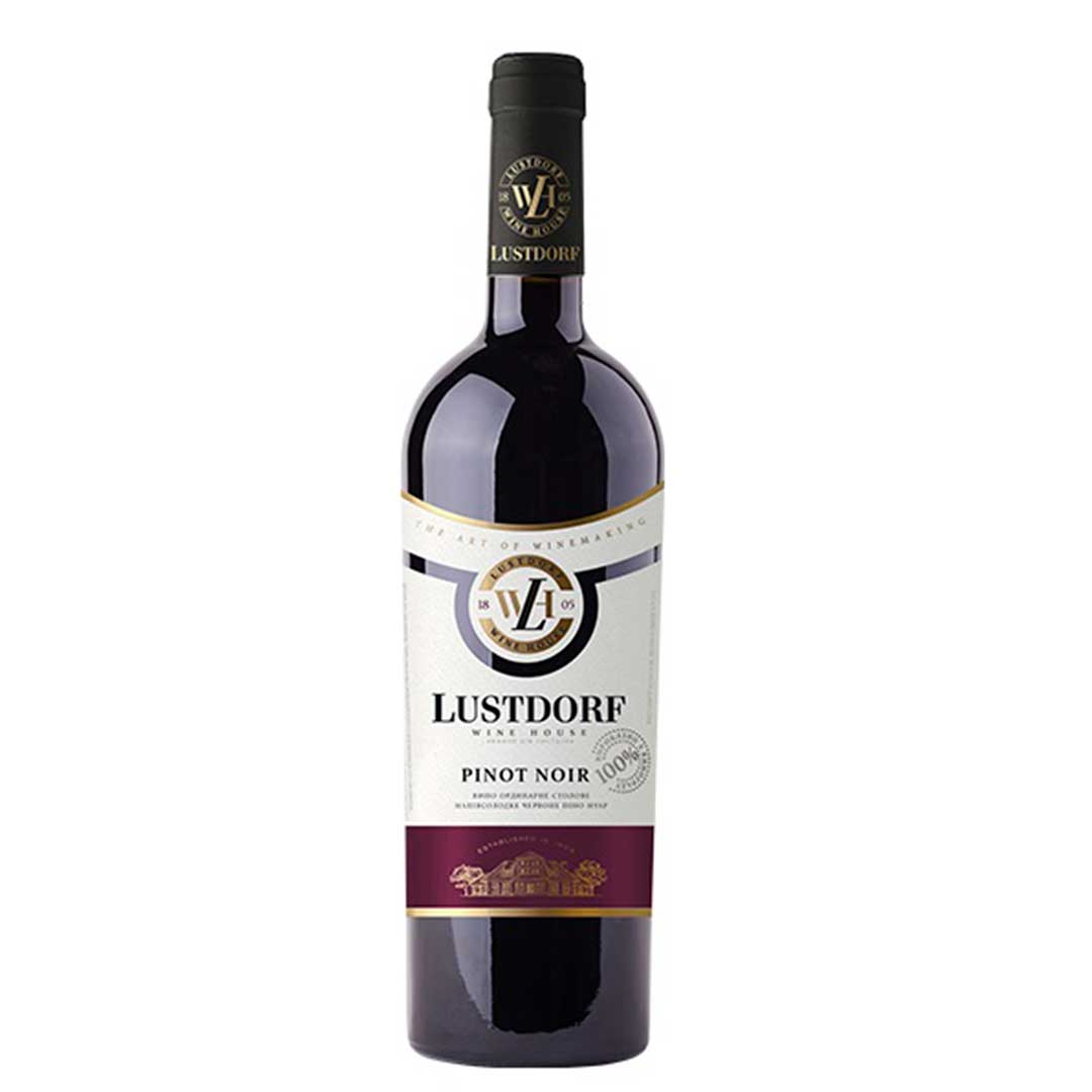 Вино Lustdorf Pinot Noir красное полусладкое 0,75л 11% Вино полусладкое в RUMKA. Тел: 067 173 0358. Доставка, гарантия, лучшие цены!, фото1
