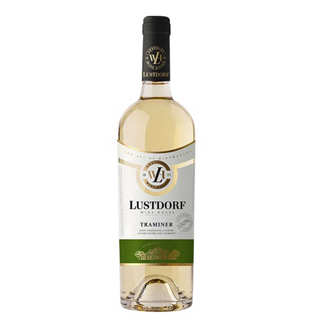 Вино Lustdorf Traminer белое полусладкое 0,75л 9-13% Вино полусладкое в RUMKA. Тел: 067 173 0358. Доставка, гарантия, лучшие цены!, фото1