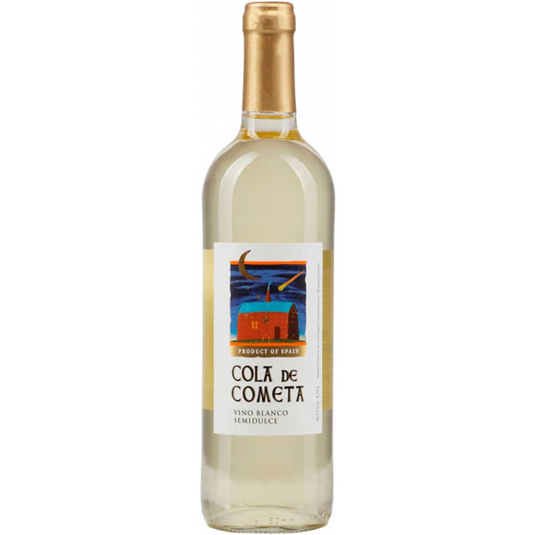 Вино Cola de Cometa біле напівсолодке 0,75л 10,5% Вино напівсолодке на RUMKA. Тел: 067 173 0358. Доставка, гарантія, кращі ціни!, фото1