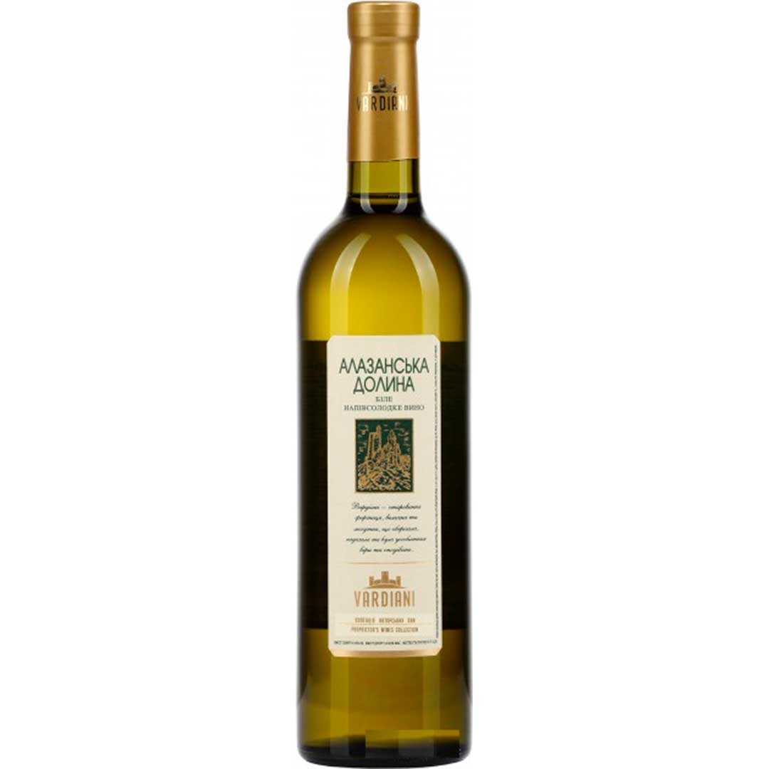 Вино Vardiani Алазанська долина біле напівсолодке 1,5л 9-13% Вино напівсолодке на RUMKA. Тел: 067 173 0358. Доставка, гарантія, кращі ціни!, фото1