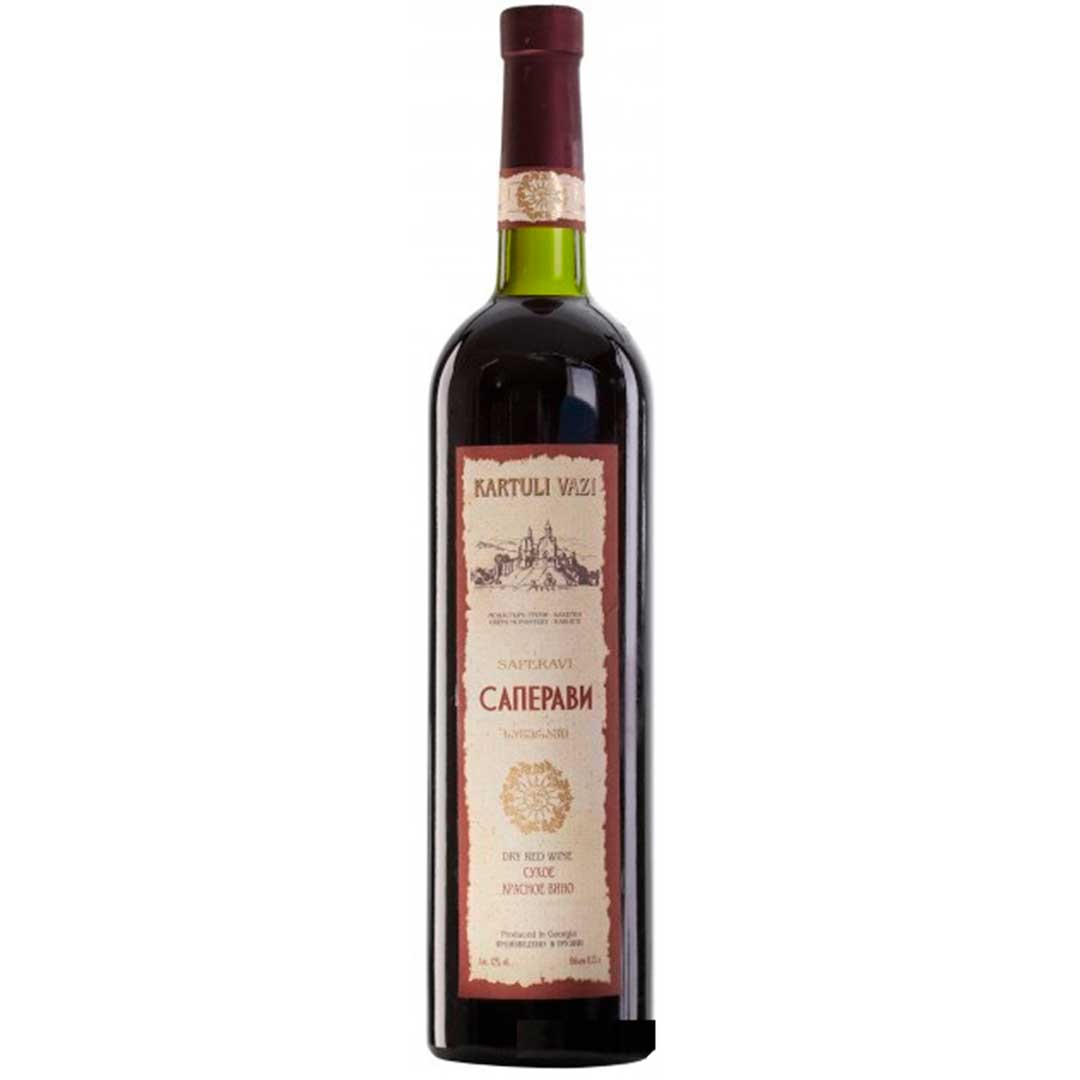 Вино Kartuli Vazi Saperavi красное сухое 0,75л 12% Вино сухое в RUMKA. Тел: 067 173 0358. Доставка, гарантия, лучшие цены!, фото1