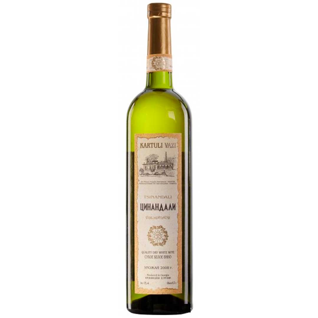 Вино Kartuli Vazi Tsinandali белое сухое 0,75л 12% Вино сухое в RUMKA. Тел: 067 173 0358. Доставка, гарантия, лучшие цены!, фото1