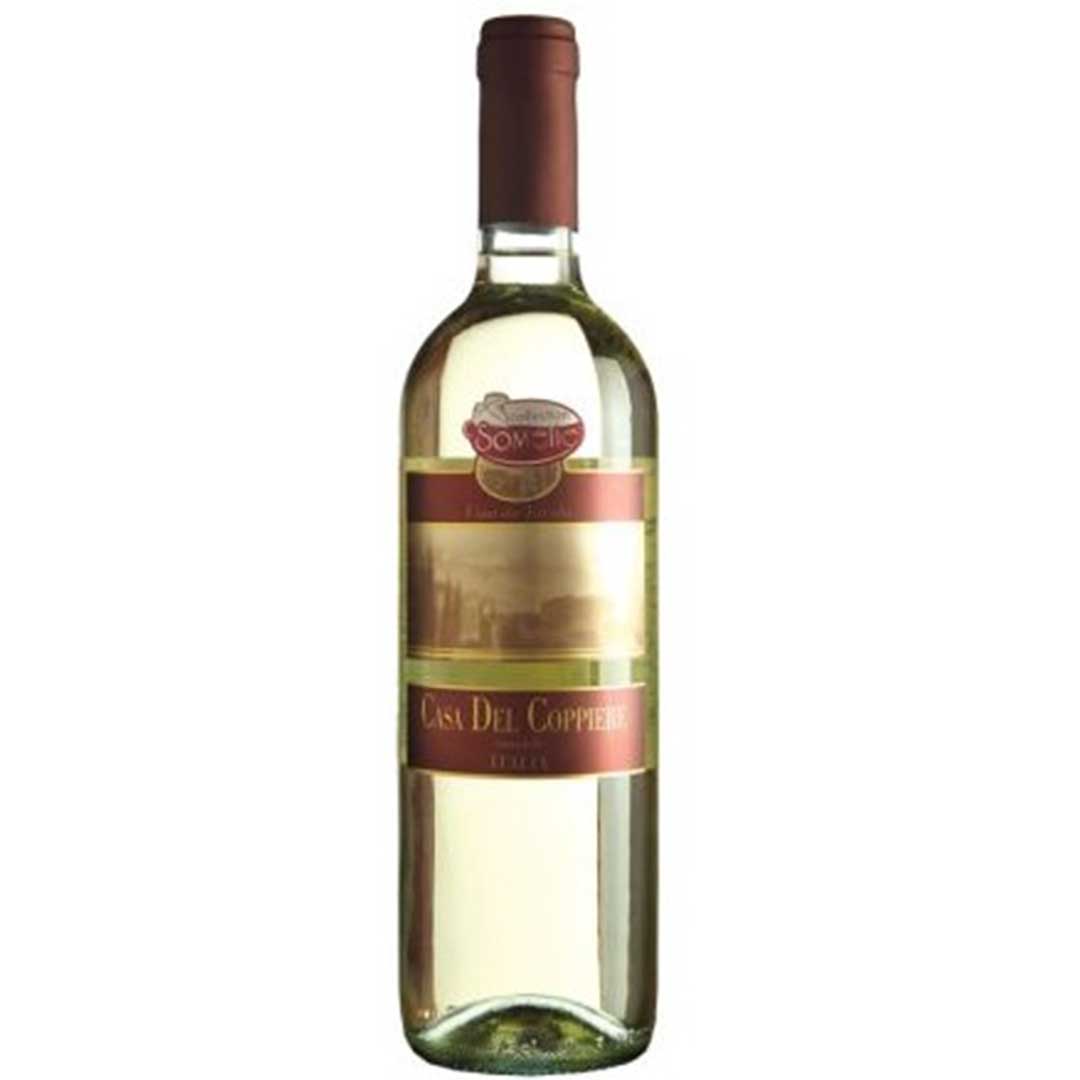 Вино Casa del Coppiere Semisweet White біле напівсолодке 0,75л 10,5% Вино напівсолодке на RUMKA. Тел: 067 173 0358. Доставка, гарантія, кращі ціни!, фото1