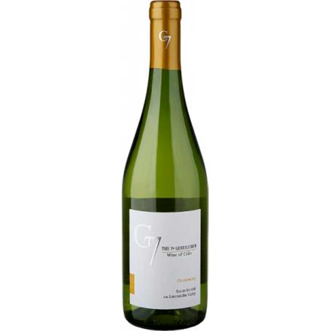 Вино Vina Carta Vieja G7 Chardonnay біле сухе 0,75л 13,5% Вино сухе на RUMKA. Тел: 067 173 0358. Доставка, гарантія, кращі ціни!, фото1