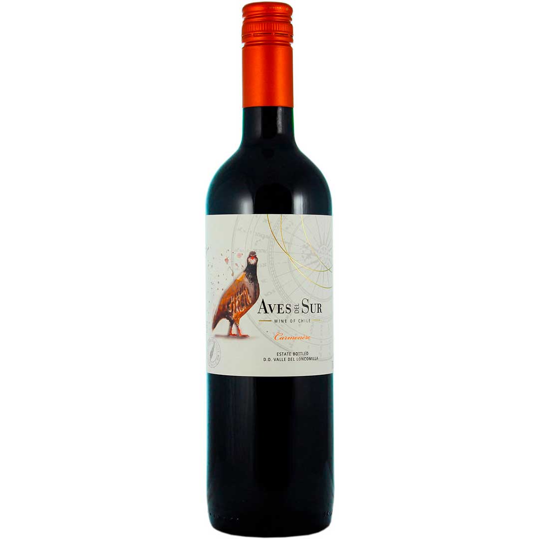 Вино Carta Vieja Aves Del Sur Carmenere красное сухое 0,75л 12,5% Вино сухое в RUMKA. Тел: 067 173 0358. Доставка, гарантия, лучшие цены!, фото1