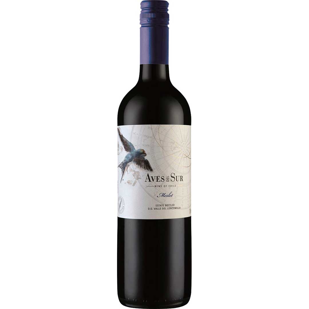 Вино Авес Дель Сур Мерло червоне сухе Aves del Sur Merlot Red Чилі VCV 0,75 л 13.1% Вино сухе на RUMKA. Тел: 067 173 0358. Доставка, гарантія, кращі ціни!, фото1
