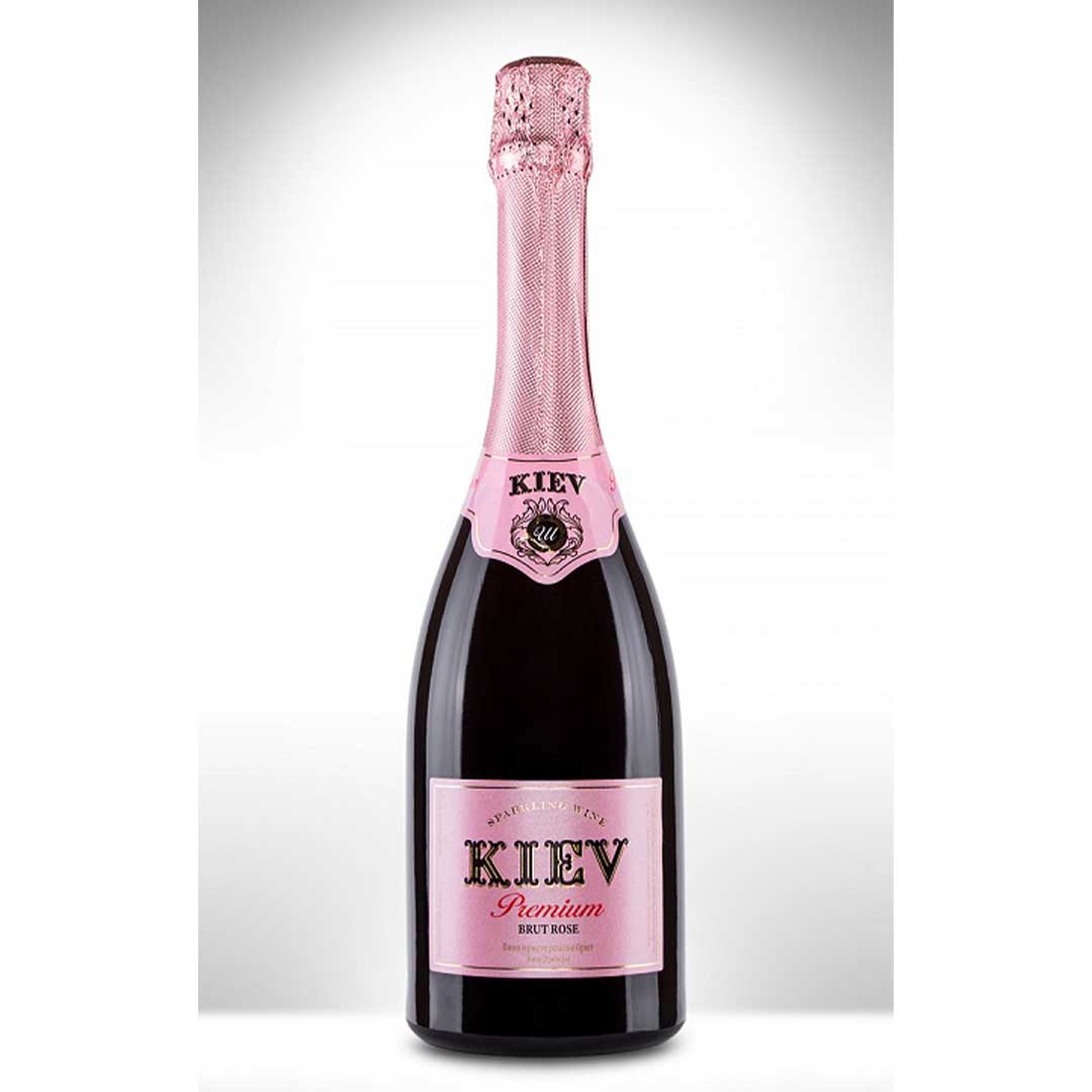 Вино ігристе Kiev Premium брют рожеве 0,75л 10-13,5% Шампанське і ігристе вино на RUMKA. Тел: 067 173 0358. Доставка, гарантія, кращі ціни!, фото1