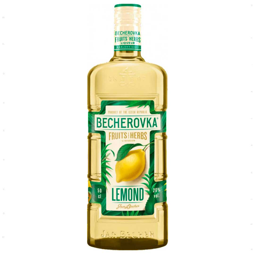 Лікерна настоянка на травах Becherovka Lemond 0,5л 20% Лікери на RUMKA. Тел: 067 173 0358. Доставка, гарантія, кращі ціни!, фото1