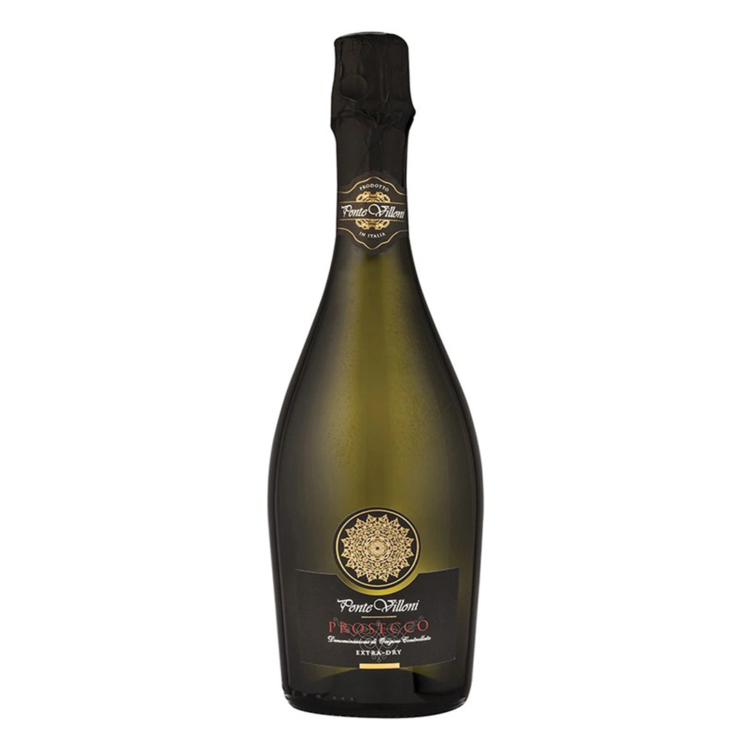 Вино игристое Ponte Villoni Prosecco Spumante Extra Dry белое экстра сухое 0,75л 11%