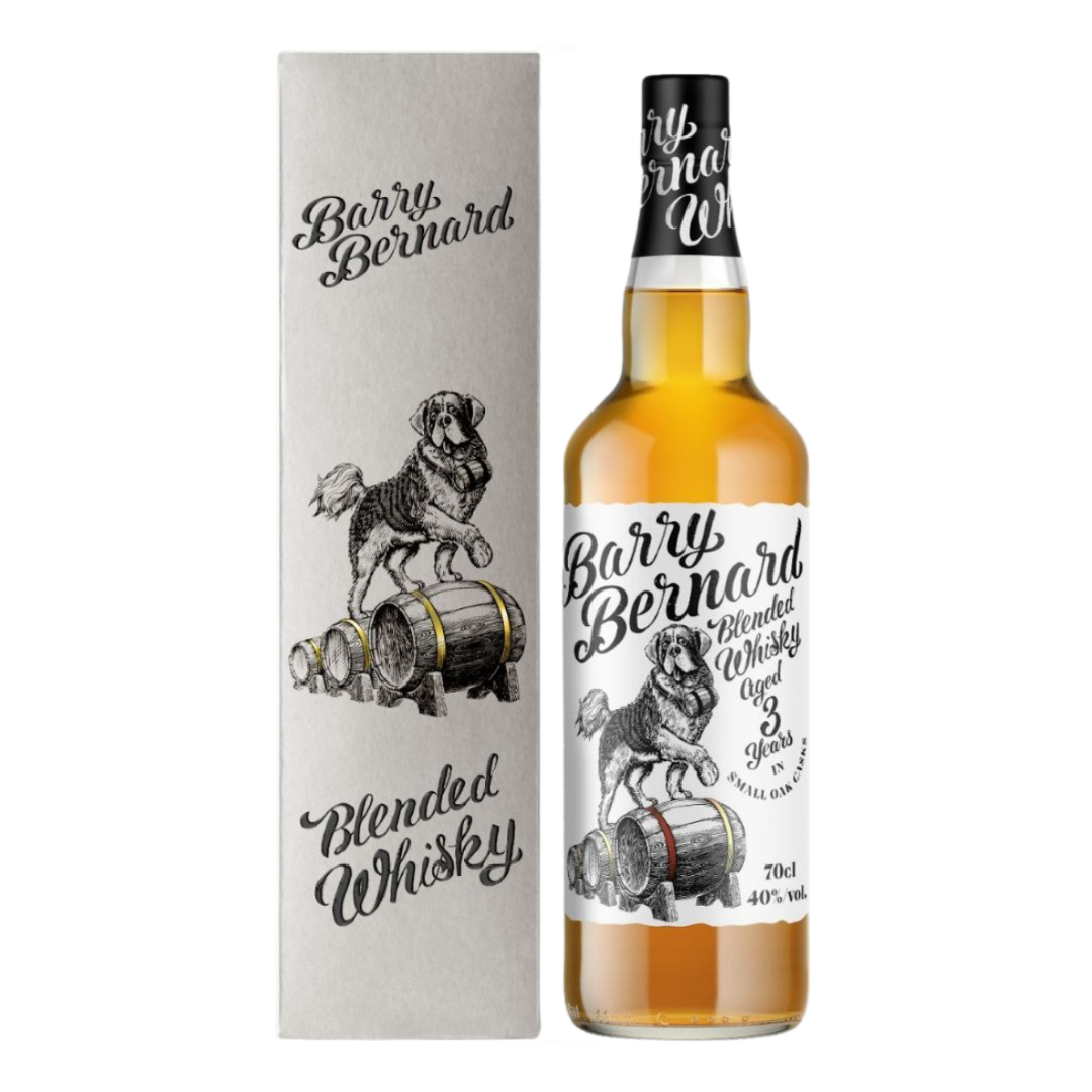 Віскі блендовий Barry Bernard 0,7л 40% в коробці