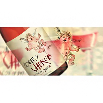 Вино Montes Cherub рожеве сухе 0,75л 13,5% купити