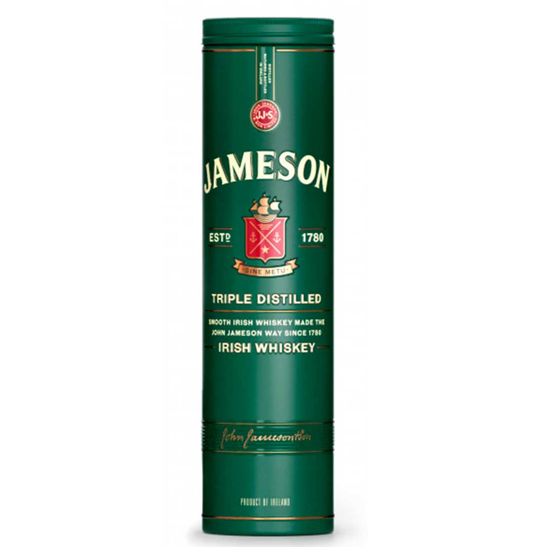 Віскі Джемісон в металевій упаковці, Jameson Irish Whiskey in metal box 0,7 л 40% Бленд (Blended) на RUMKA. Тел: 067 173 0358. Доставка, гарантія, кращі ціни!, фото1