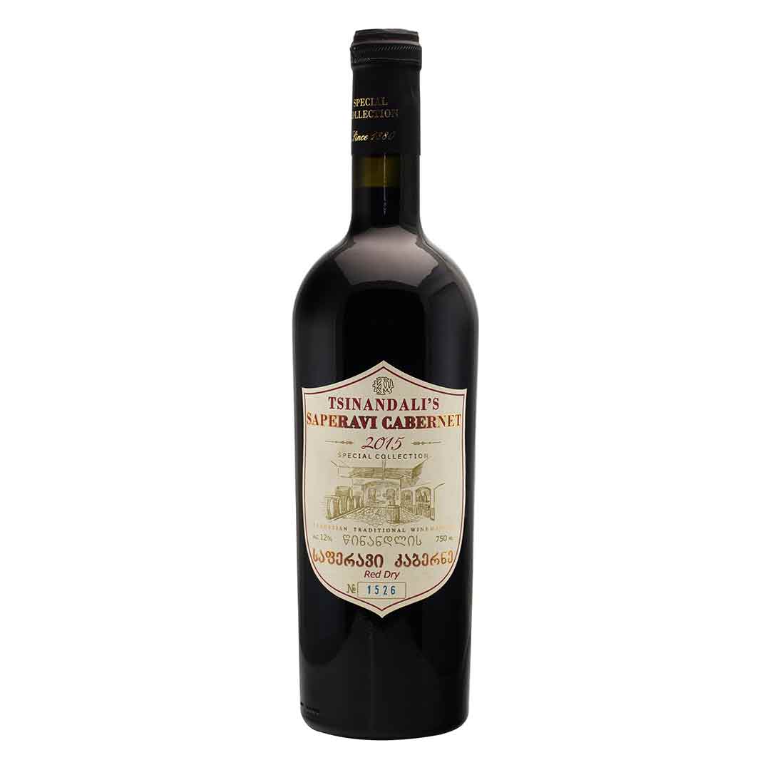 Вино Special Collection Сапераві Каберне червоне сухе 0,75л 11-12,5%