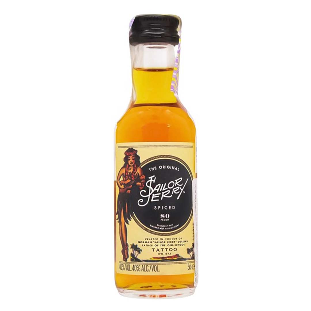 Ром карибский Sailor Jerry Spiced 0,05л 40%