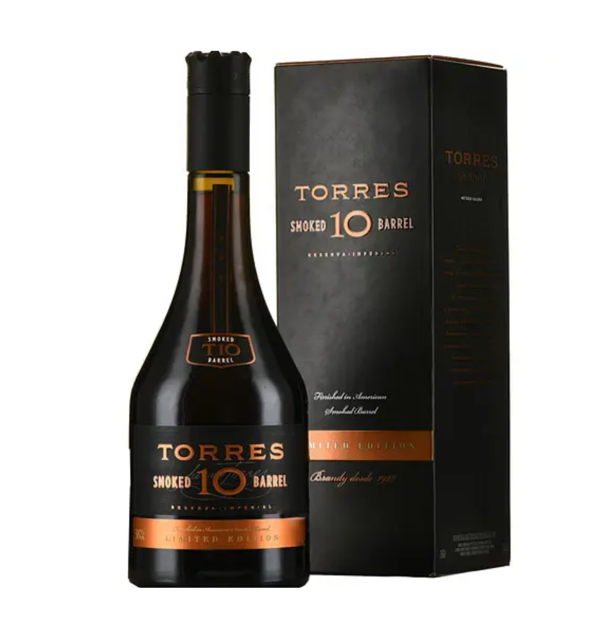 Бренди Torres Smoked Barrel 10 0,7л 38%