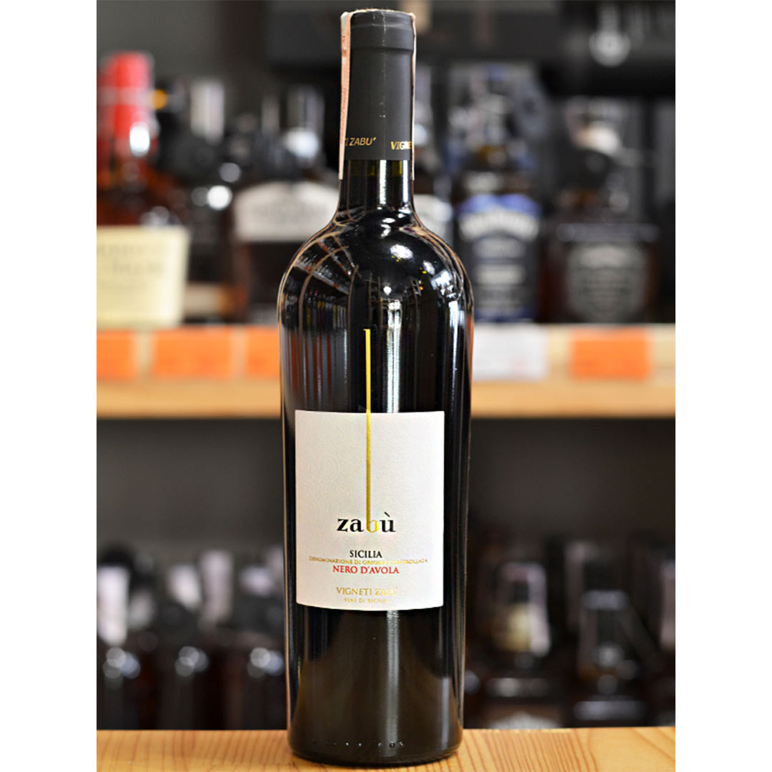 Вино Vigneti Zabu Nero d'Avola Sicilia красное сухое 0,75л 13,5% купить