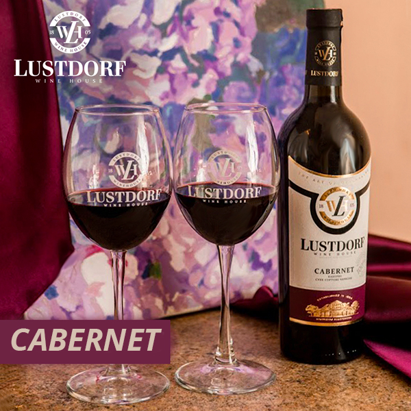 Вино Lustdorf Cabernet сортове червоне сухе 0,75л 9-14% купити