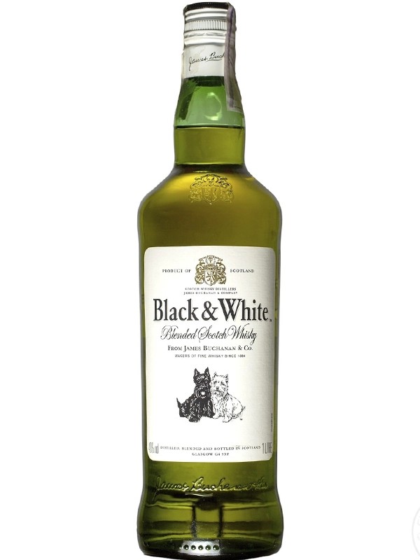 Виски Black&amp;White выдержка 6 лет 1л 40%