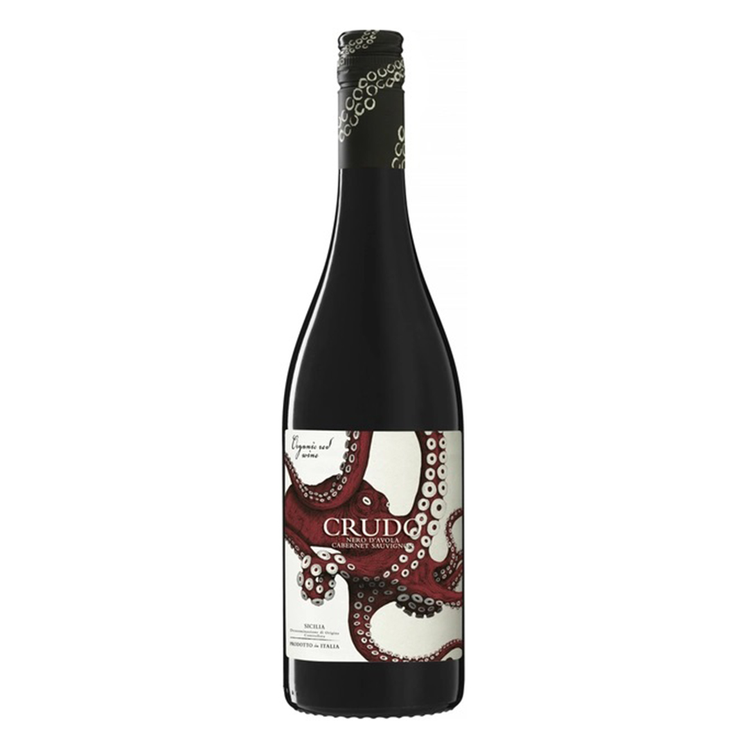 Вино Mare Magnum Crudo Nero d'Avola Cabernet Organic красное сухое 0,75л 14%