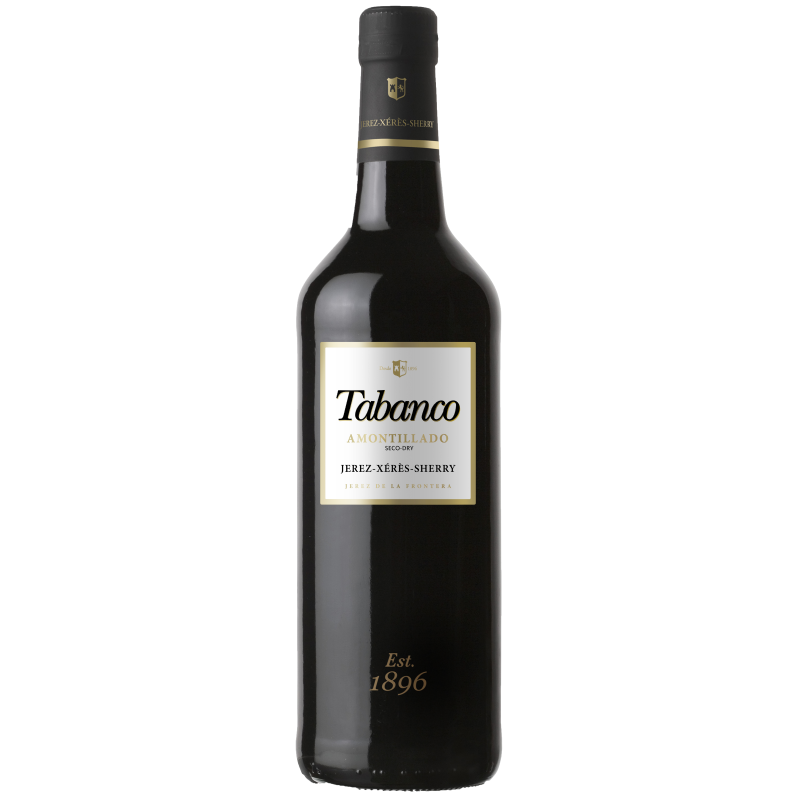 Вино Херес La Ina Amontillado Sherry Tabanco белое крепленое сухое 0,75л 18,5%