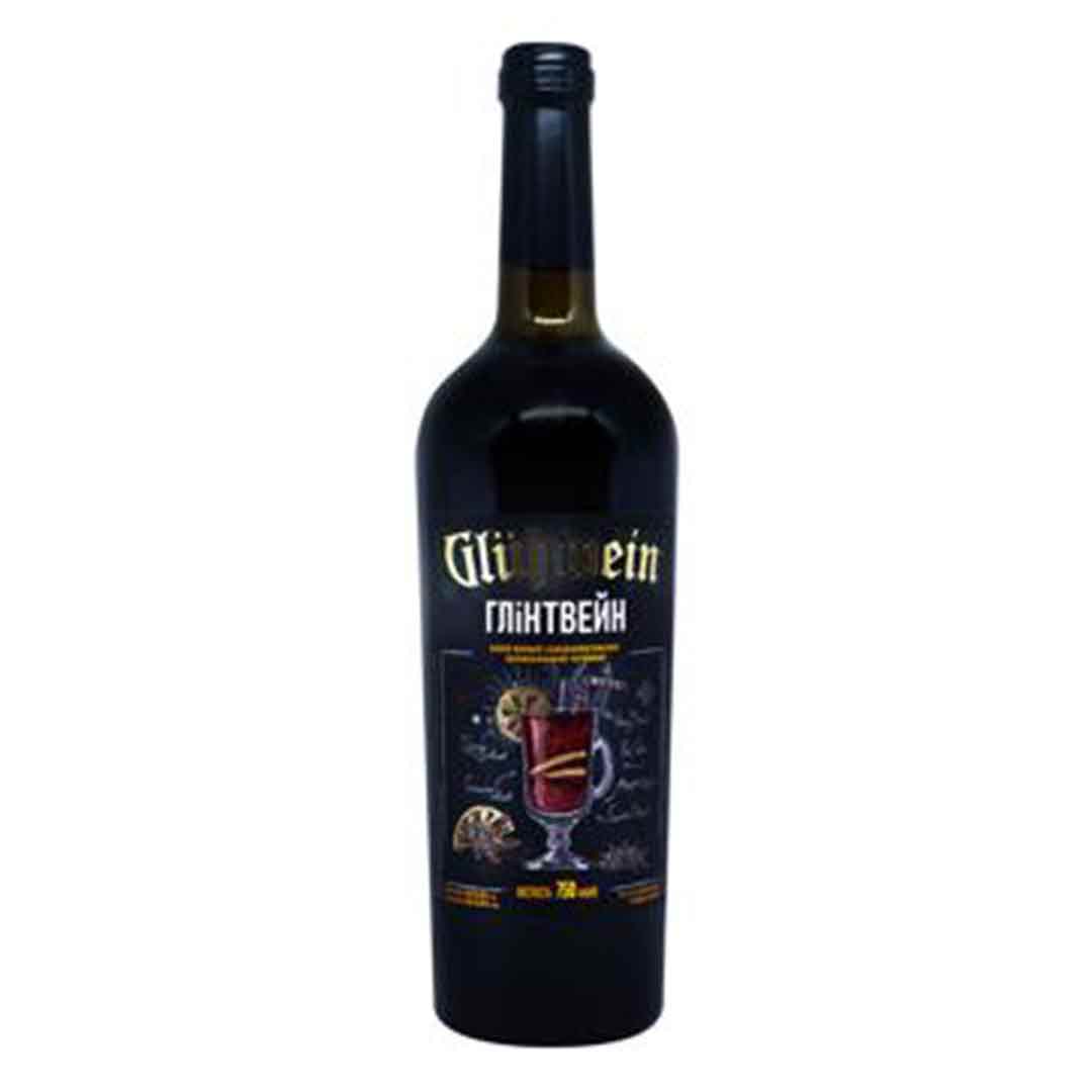 Вино Gluhwein красное сухое 0,75л 5,8-12,9%