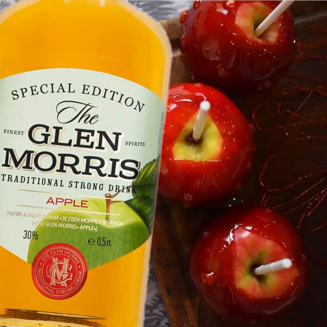 Напій алкогольний the Glen Morris Apple 0,5л 30% в Україні