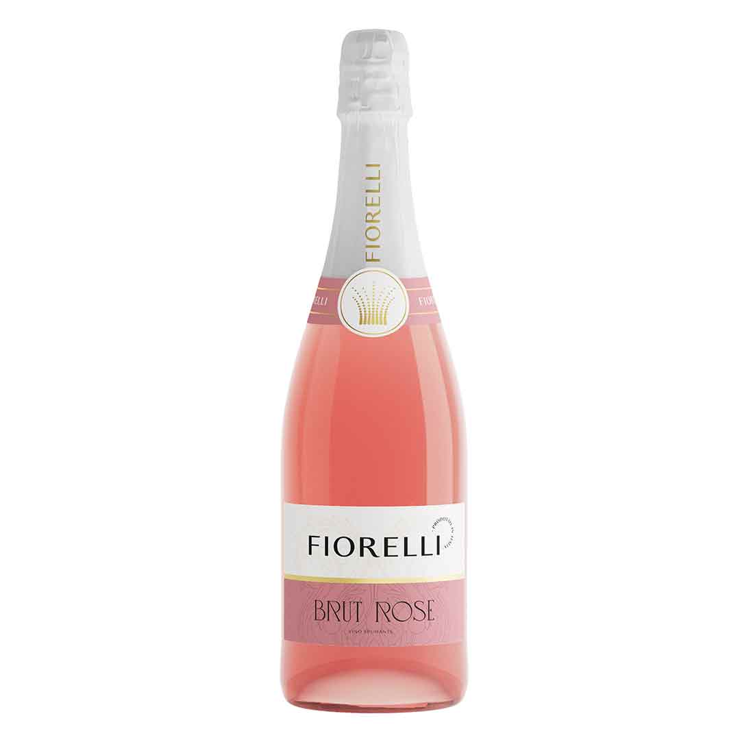 Вино игристое Fiorelli Brut Rose розовое брют 0,75л 11%