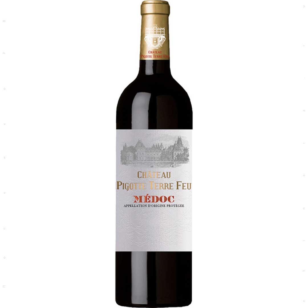 Вино Les Grands Chais de France La Pigotte Terre-Feu Medoc червоне сухе 0,75л