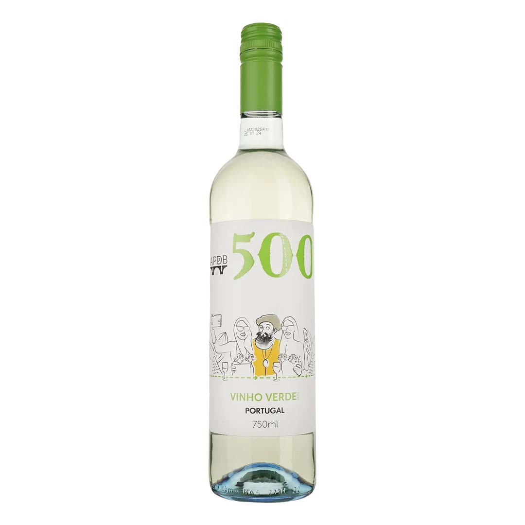 Вино 500 Vinho Verde белое полусухое 0,75л 8,5%