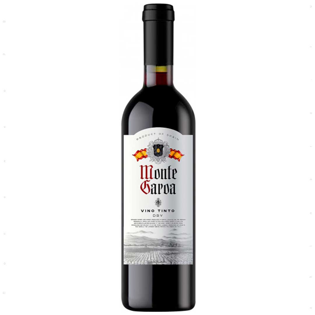 Вино Monte Garoa Tinto червоне сухе 0,75л 11%