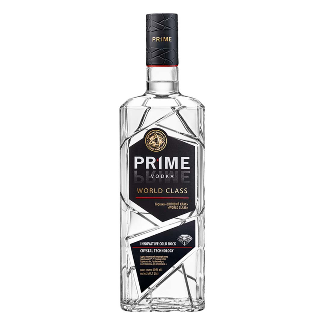 Водка Prime World Сlass 0,7л 40%