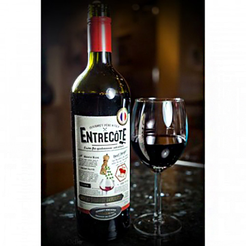Вино Gourmet Pere &amp; Fils Entrecote красное полусухое 0,75л 13,5% купить