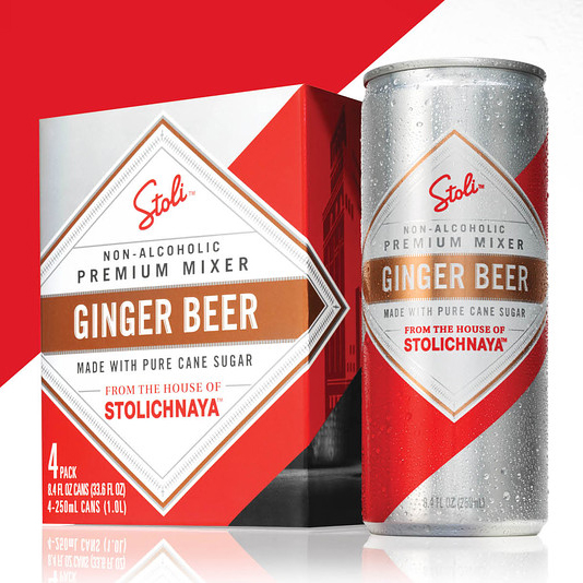 Горілка Stolichnaya 2л 40% + 24 Ginger Beer Stoli купити
