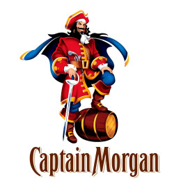 Напиток на основе рома Captain Morgan Spiced Gold со стаканом 0,7л 35% купить