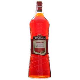 Вермут Fratelli Amaretto червоний солодкий 1л 12,5%