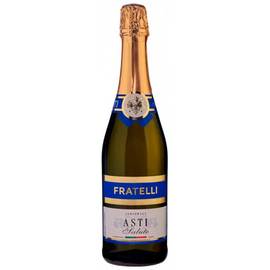 Вино игристое Fratelli Asti Salute белое полусладкое 0,75л 6-6,9%