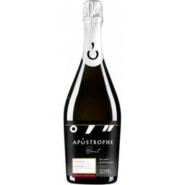 Вино игристое Apostrophe белое брют 0,75л 10–13,3%