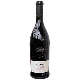 Вино Canti Merlot Terre Siciliane червоне сухе 0,75л 13%