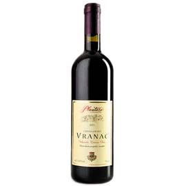Вино Plantaze Vranac красное сухое 0,75л 13%