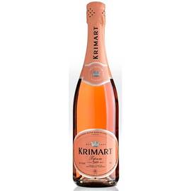 Вино ігристе Krimart рожеве брют 0,75л 10-13,5%