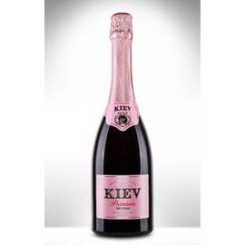 Вино ігристе Kiev Premium брют рожеве 0,75л 10-13,5%