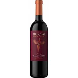 Вино Tbilvino Алазанская Долина красное полусладкое 0,75л 11,5%
