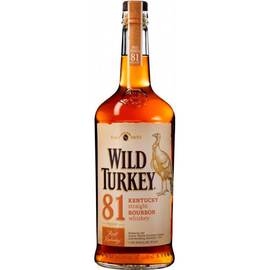 Бурбон Wild Turkey 81 до 8 лет выдержки 1 л 40,5%