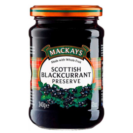 Джем шотландський Чорна смородина Mackays 340 г