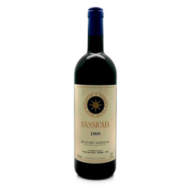 Вино червоне сухе Sassicaia 1999 р. Tenuta San Guido 1,5л 13%