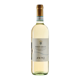 Вино белое сухое Zeni Pinot Grigio Delle Venezie DOC 0,75л 12,5%