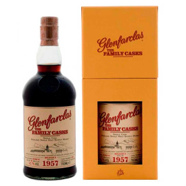Виски односолодовый винтажный Glenfarclas The Family Cask 1957 Release X 0,7л 43,7%