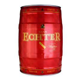 Пиво Wurzburger Hofbrau Julius Echter Weissbier світле нефільтроване 5л 5,4%