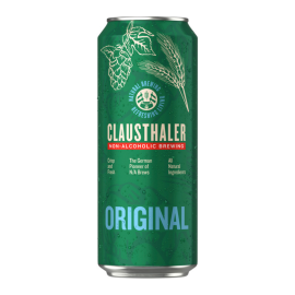 Пиво Clausthaler світле безалкогольне фільтроване 0,5л 0%